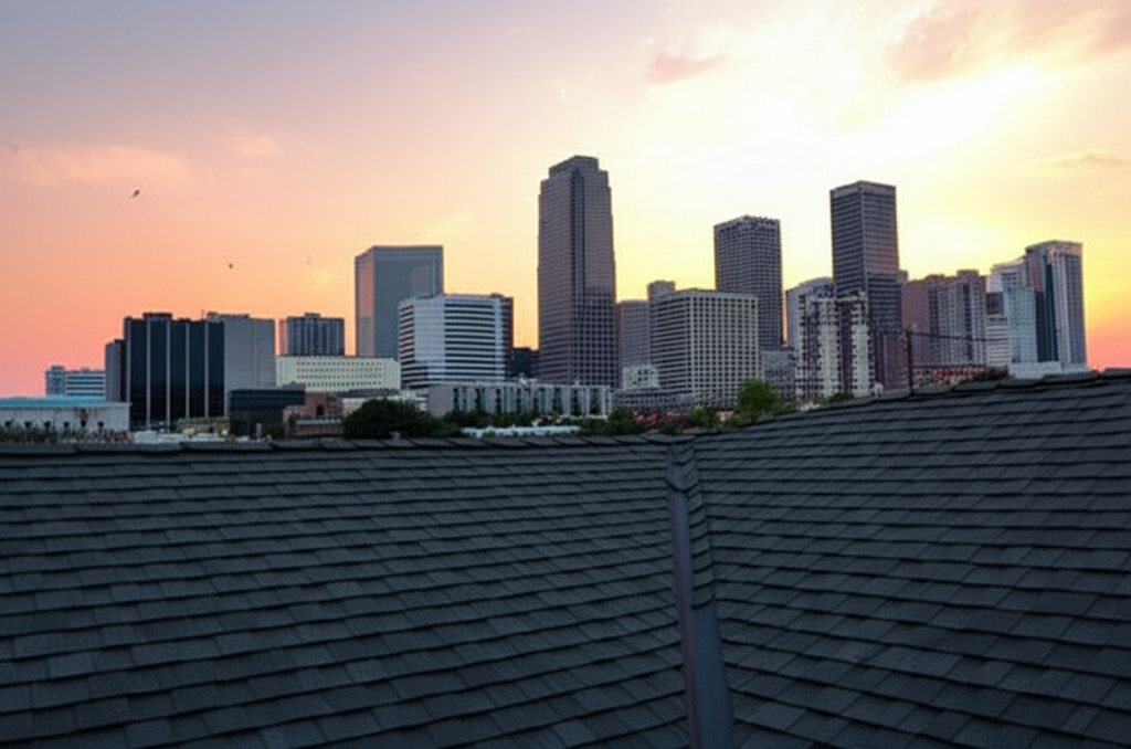 Birmingham, Alabama skyline highlighting Summit Roofing Professionals local roofing services